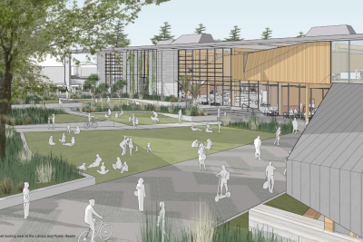Concept designs for new Napier library ready!